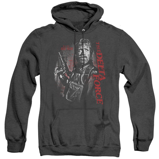 Delta Force Black Ops Heather Mens Hoodie Black