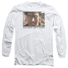 Load image into Gallery viewer, Army Of Darkness Jack Left Town Mens Long Sleeve Shirt White
