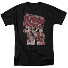 Load image into Gallery viewer, Rocky Eat Lightning Mens T Shirt Black