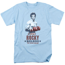 Load image into Gallery viewer, Rocky Balboa Mens T Shirt Light Blue