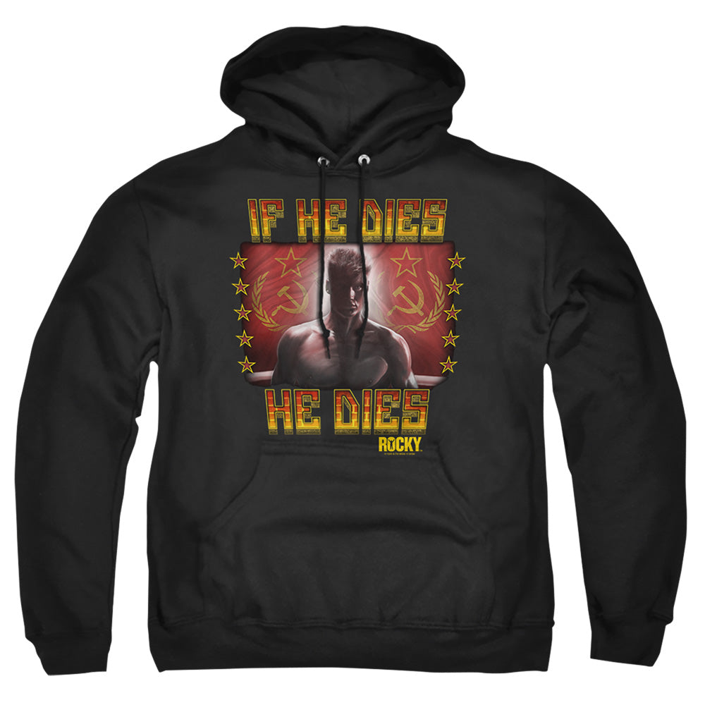 Rocky Iv Condolences Mens Hoodie Black