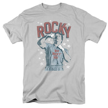 Load image into Gallery viewer, Rocky In Training Mens T Shirt Silver