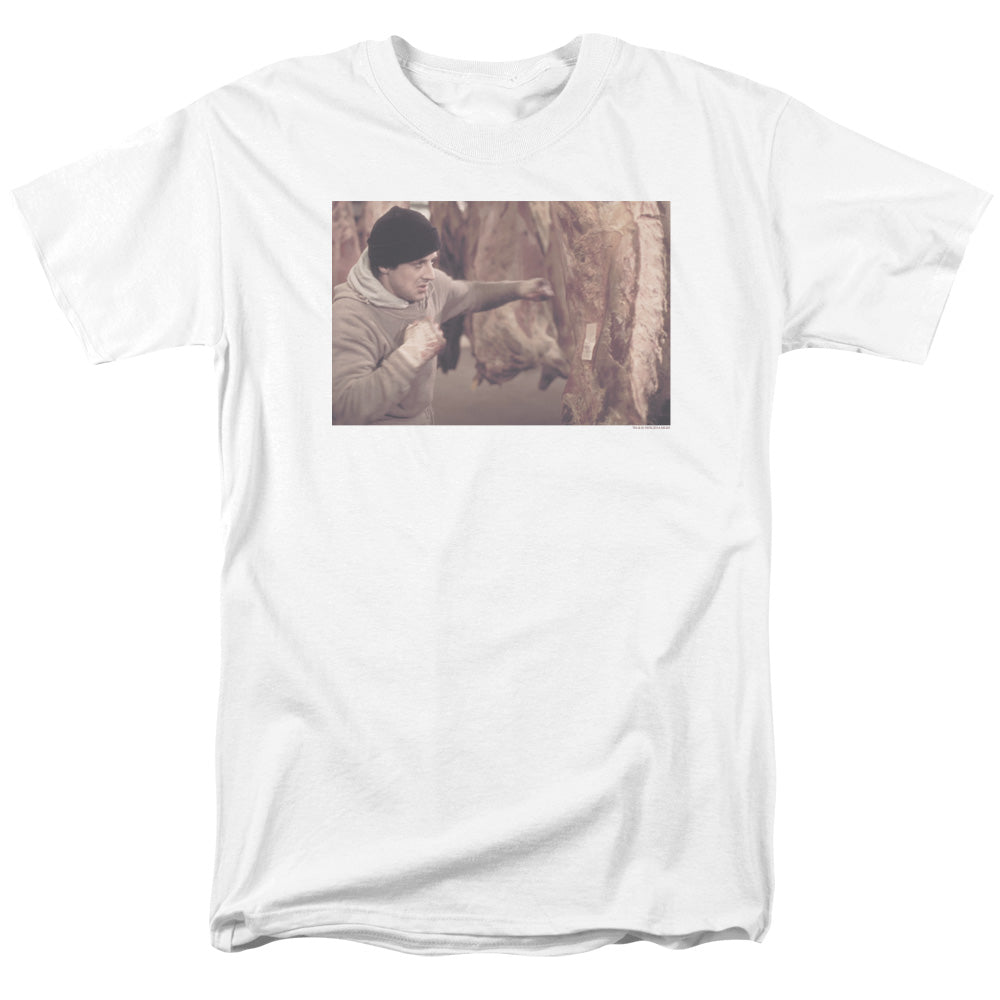 Rocky Meat Locker Mens T Shirt White