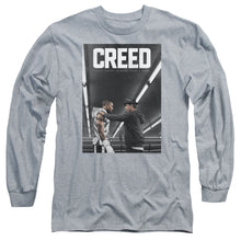 Load image into Gallery viewer, Creed Poster Mens Long Sleeve Shirt Athletic Heather