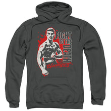 Load image into Gallery viewer, Bloodsport To The Death Mens Hoodie Charcoal