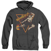 Load image into Gallery viewer, Bloodsport Action Packed Heather Mens Hoodie Black