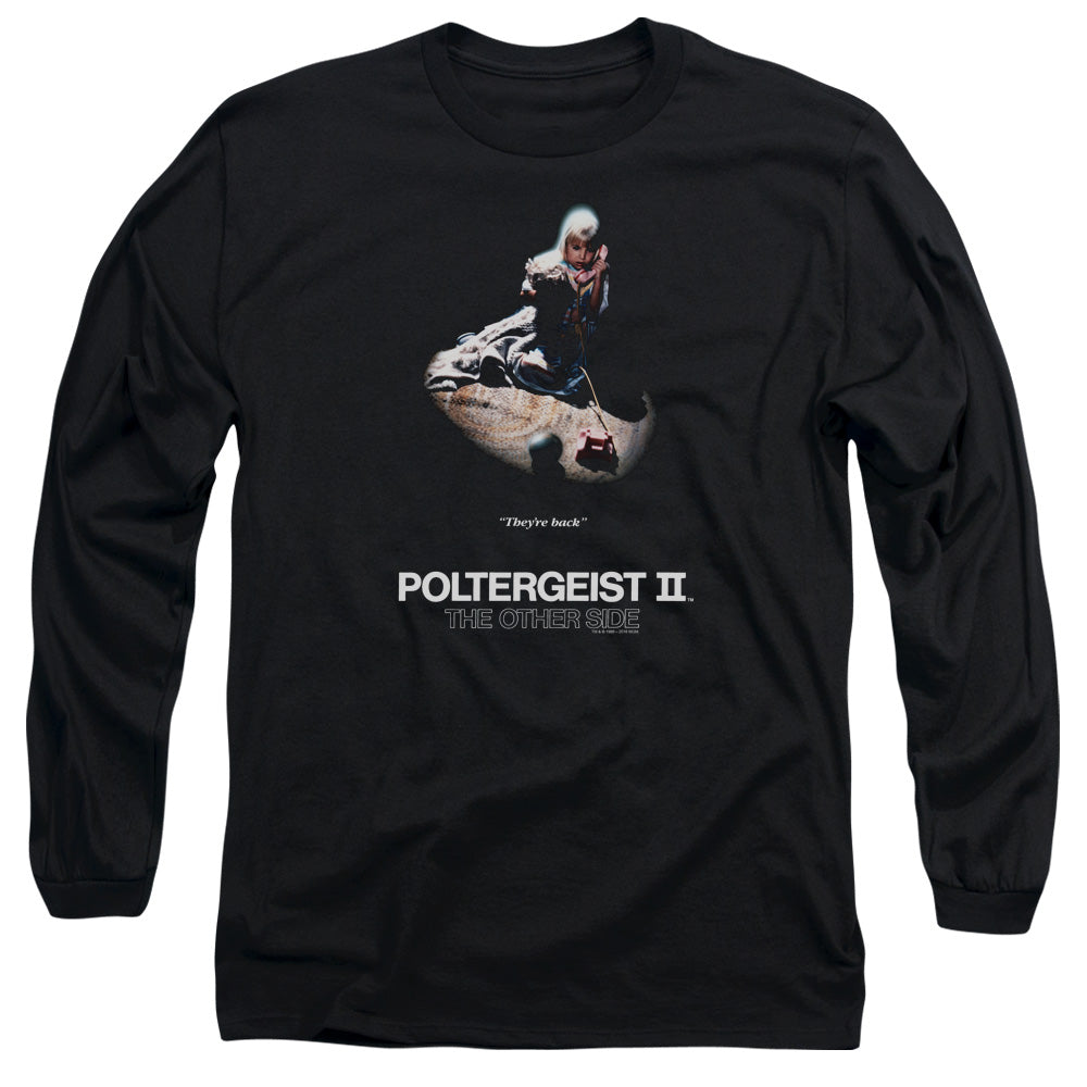 Poltergeist Ii Poster Mens Long Sleeve Shirt Black