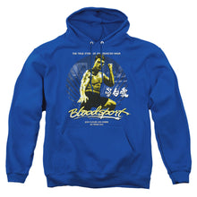 Load image into Gallery viewer, Bloodsport American Ninja Mens Hoodie Royal Blue