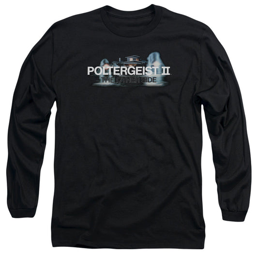 Poltergeist Ii Logo Mens Long Sleeve Shirt Black