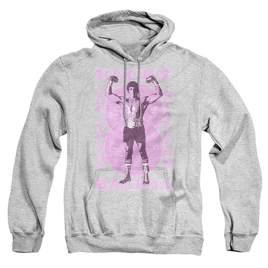 Rocky Gun Show Mens Hoodie Athletic Heather