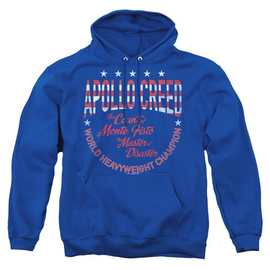 Rocky Count Of Monte Fisto Mens Hoodie Royal Blue