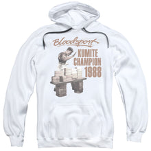 Load image into Gallery viewer, Bloodsport Dux Smash Mens Hoodie White