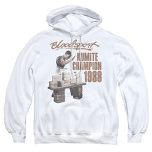 Load image into Gallery viewer, Bloodsport Dux Smash Mens Hoodie White