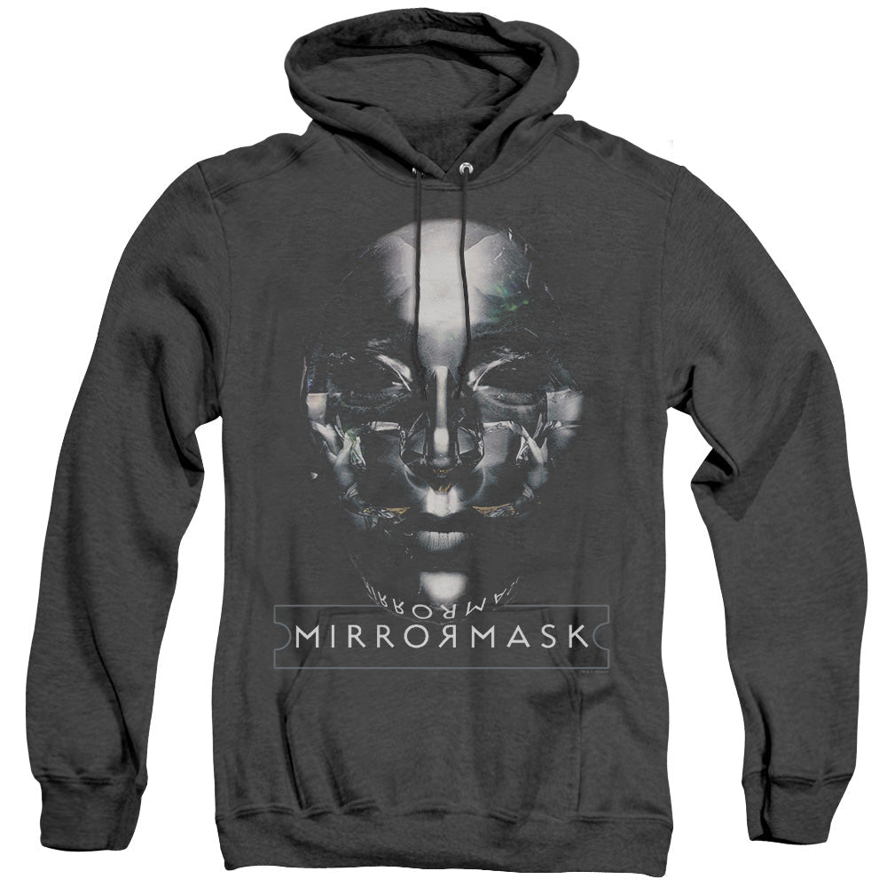 Mirrormask Mask Heather Mens Hoodie Black