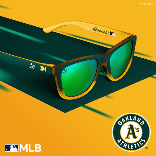 Oakland Athletics Officially Licensed Knockaround Sunglasses