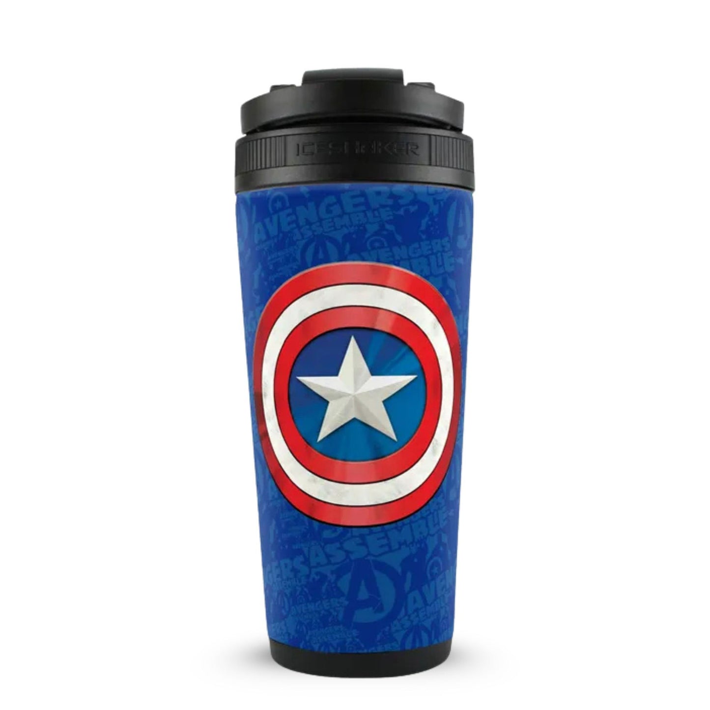 Marvel Captain America 4D Ice Shaker Cup Officially Licensed