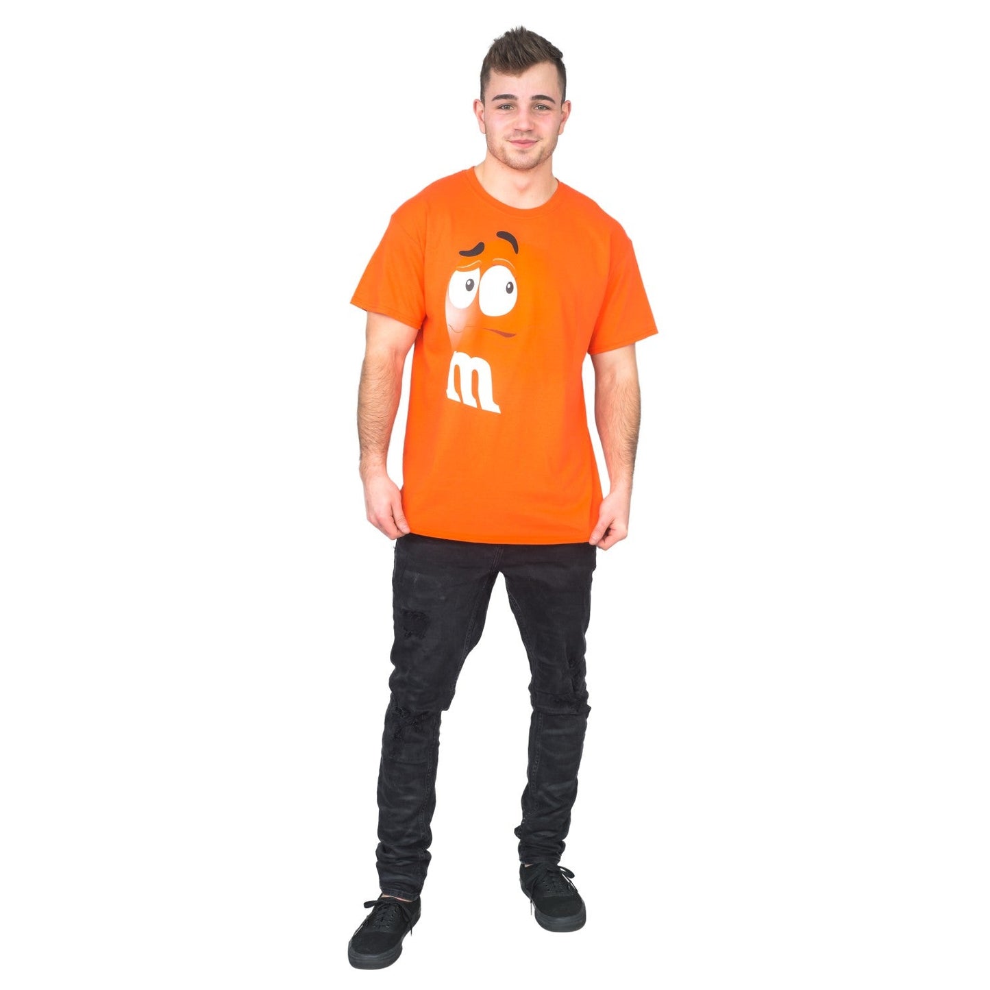 M&M's Candy Silly Character Face Adult T Shirt