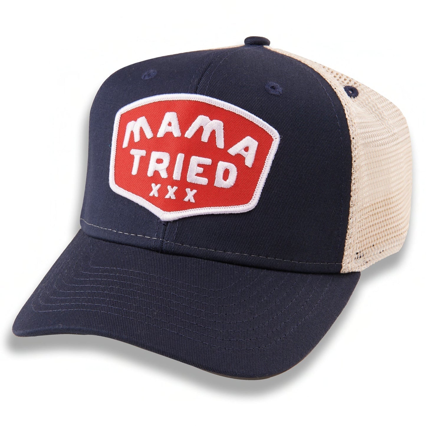 Paris Texas Apparel Co. Mama Tried Patch Trucker Hat
