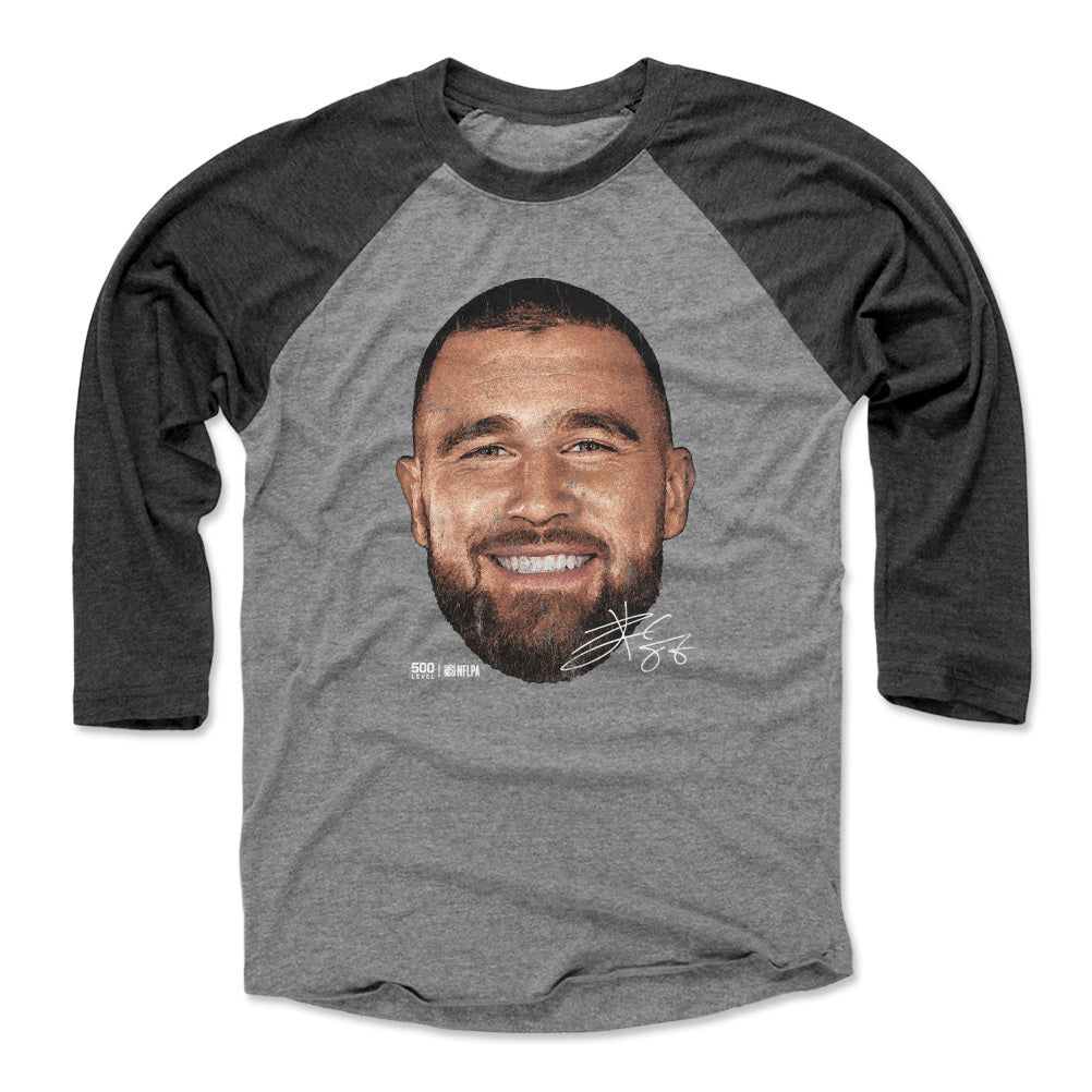 Travis Kelce Kansas City Vintage Head WHT