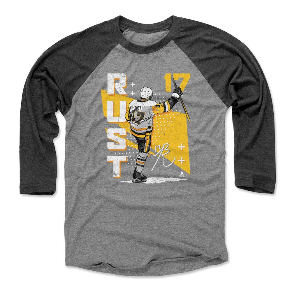 Bryan Rust Pittsburgh Vintage Retro WHT