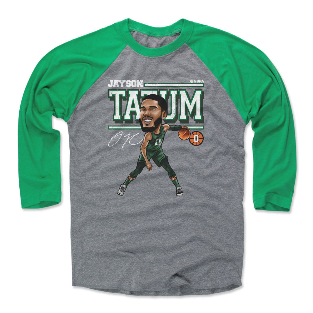 Jayson Tatum Cartoon WHT