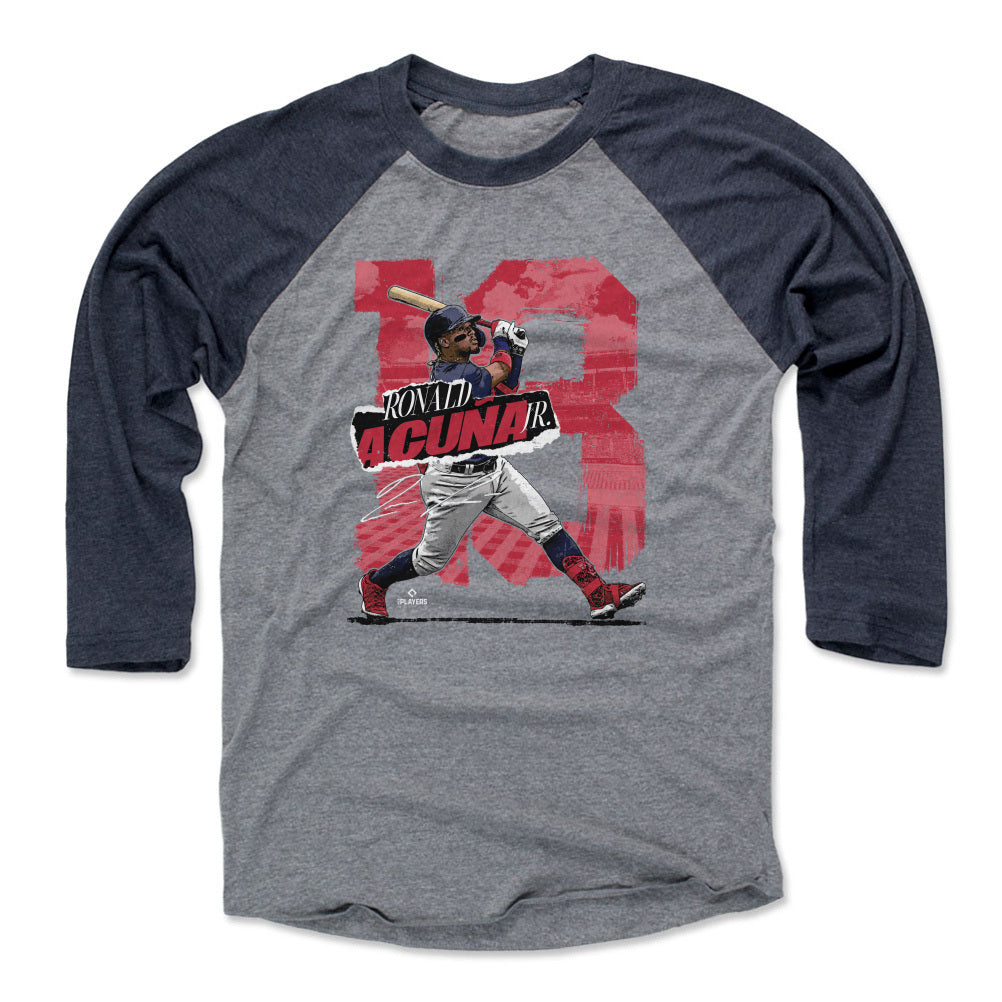 Ronald Acuna Jr. Atlanta Rough WHT