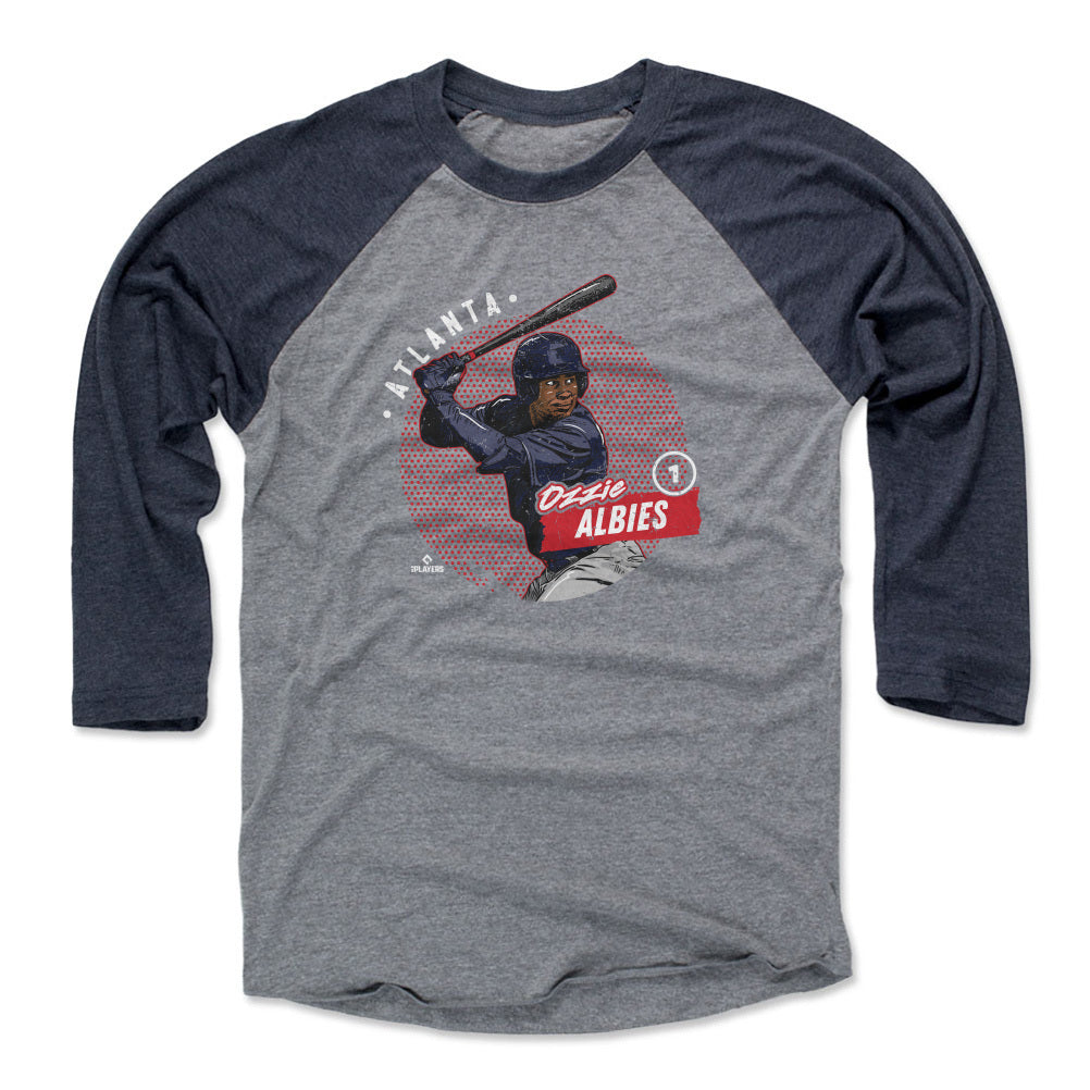 Ozzie Albies Atlanta Dots WHT