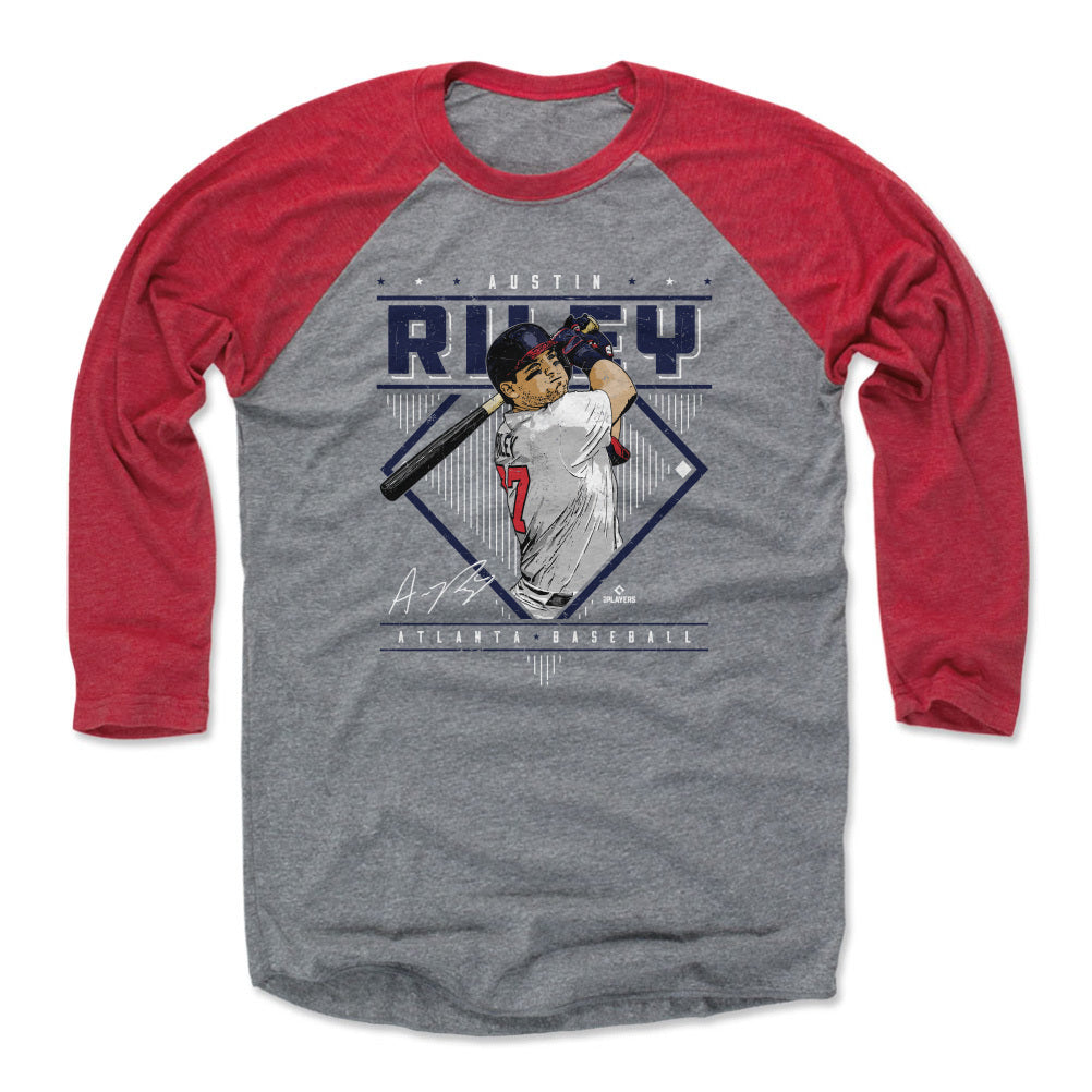 Austin Riley Atlanta Diamond Name WHT