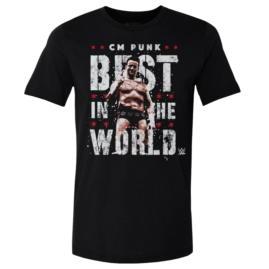 CM Punk Best In The World Vector WHT