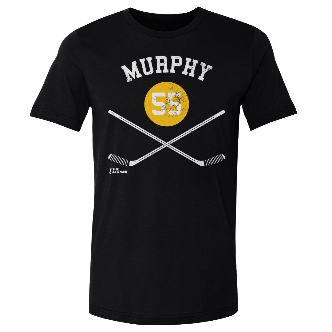 Larry Murphy Pittsburgh 55 Sticks WHT