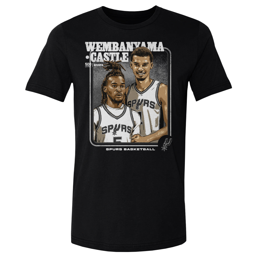 Victor Wembanyama & Stephon Castle San Antonio Spurs Step Brothers WHT