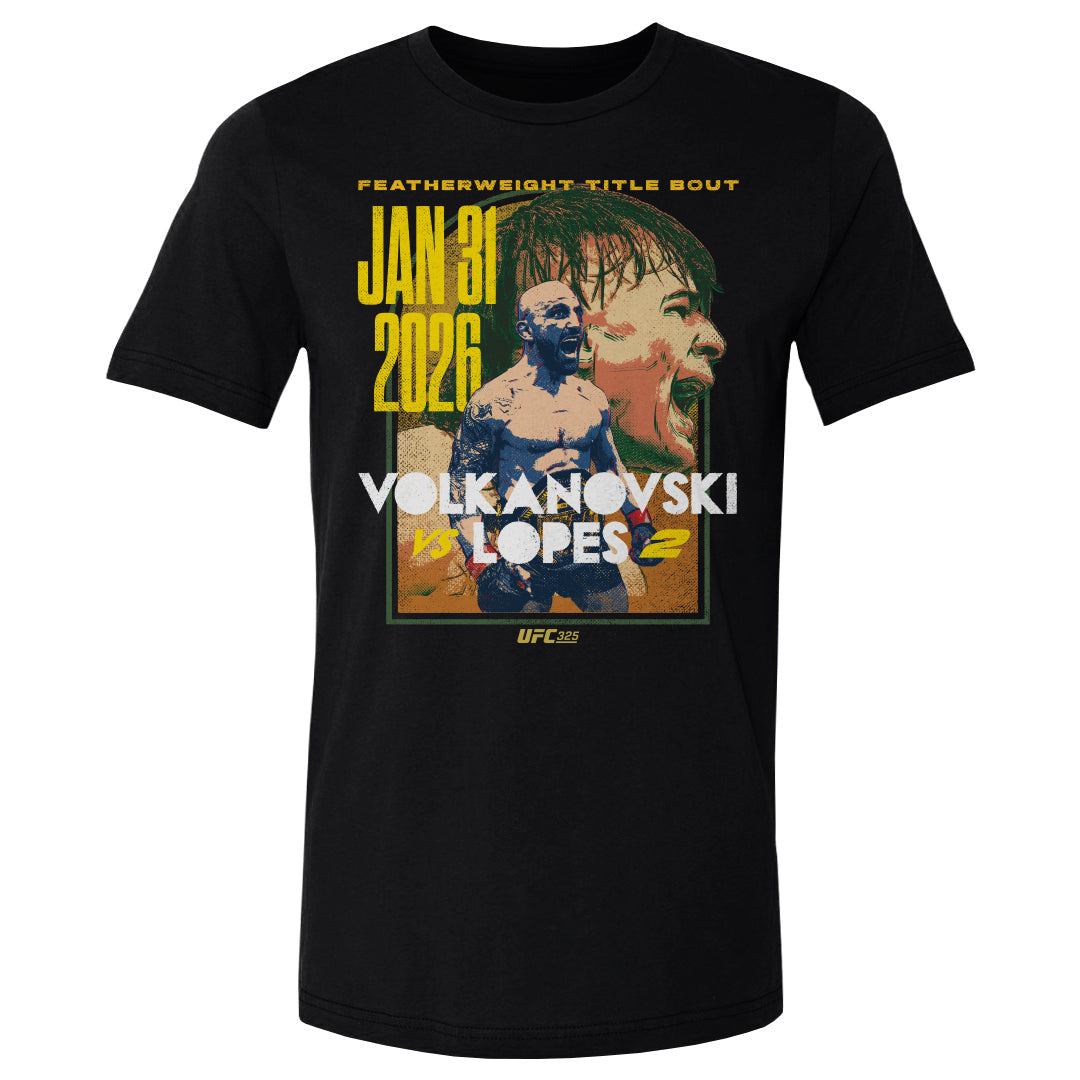UFC 325 Volkanovski Vs. Lopes 2 Match Up WHT