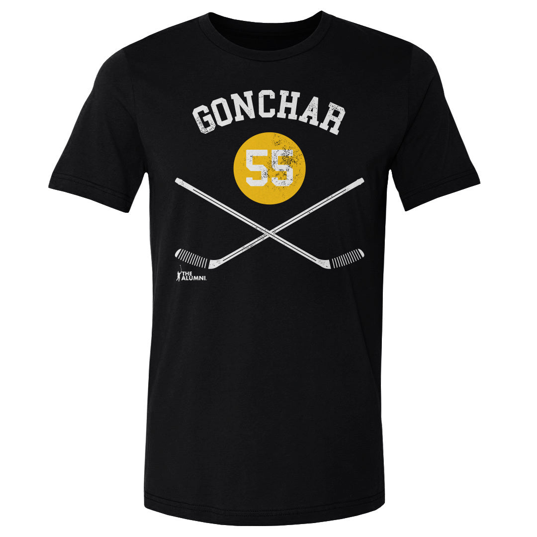 Sergei Gonchar Pittsburgh 55 Sticks WHT
