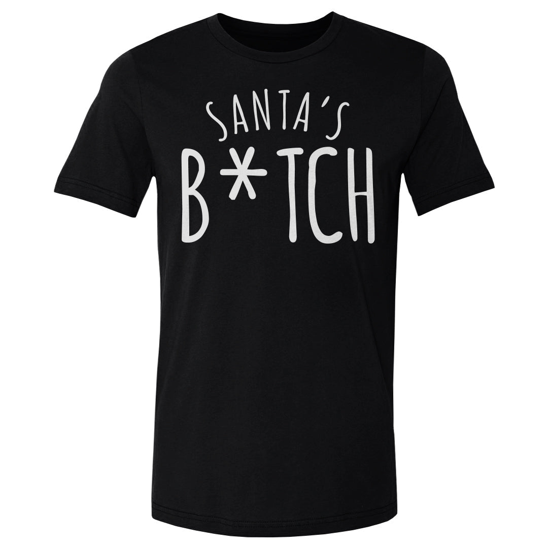 Christmas Santa's B-tch WHT