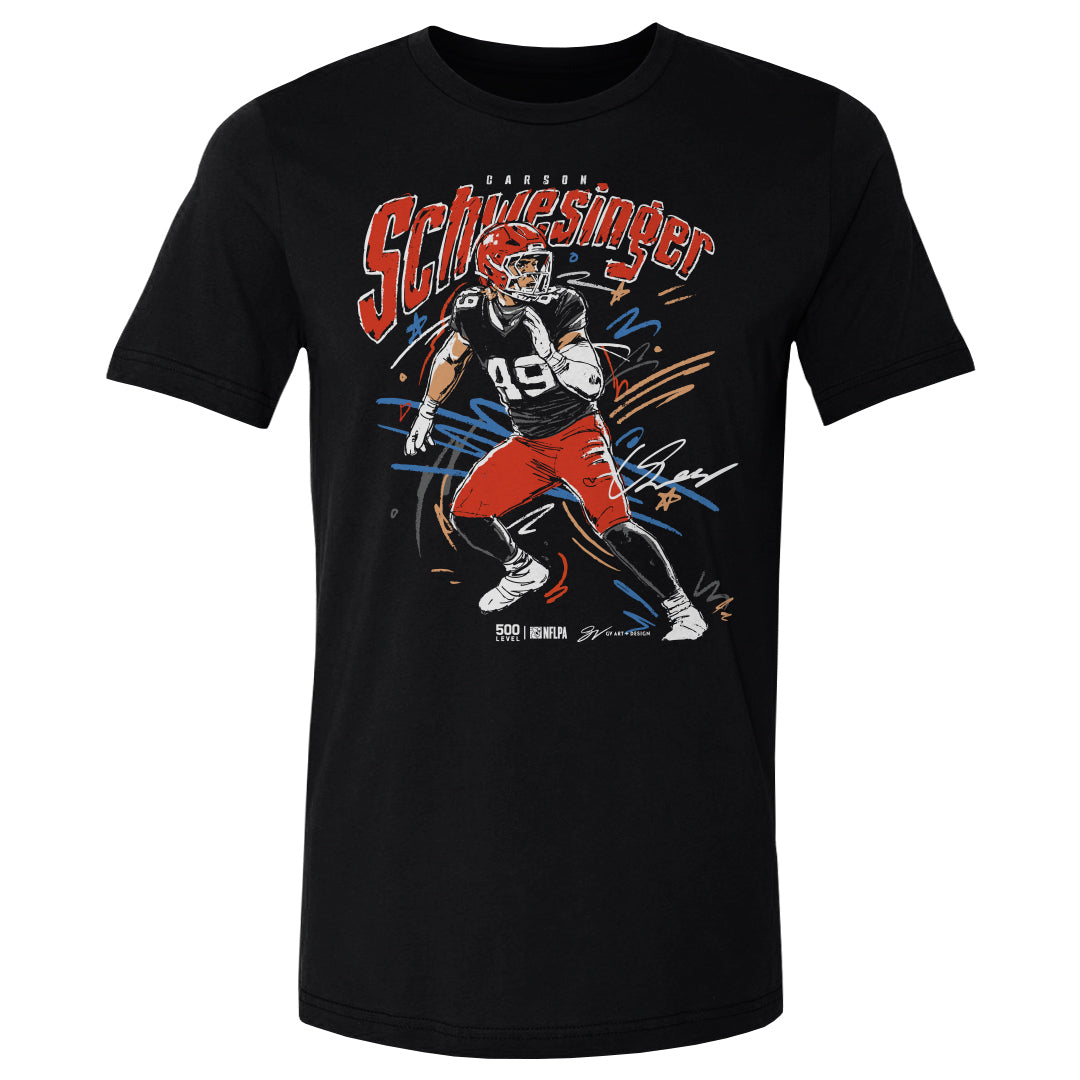Carson Schwesinger Cleveland Scribble WHT