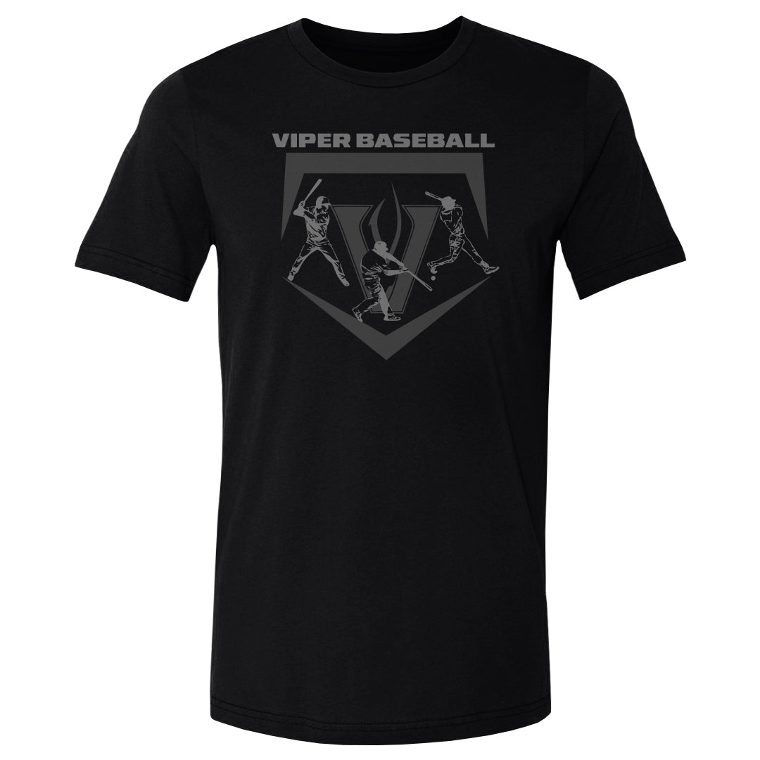 Vandegrift Crown Trio Baseball Triangle Silhouette WHT