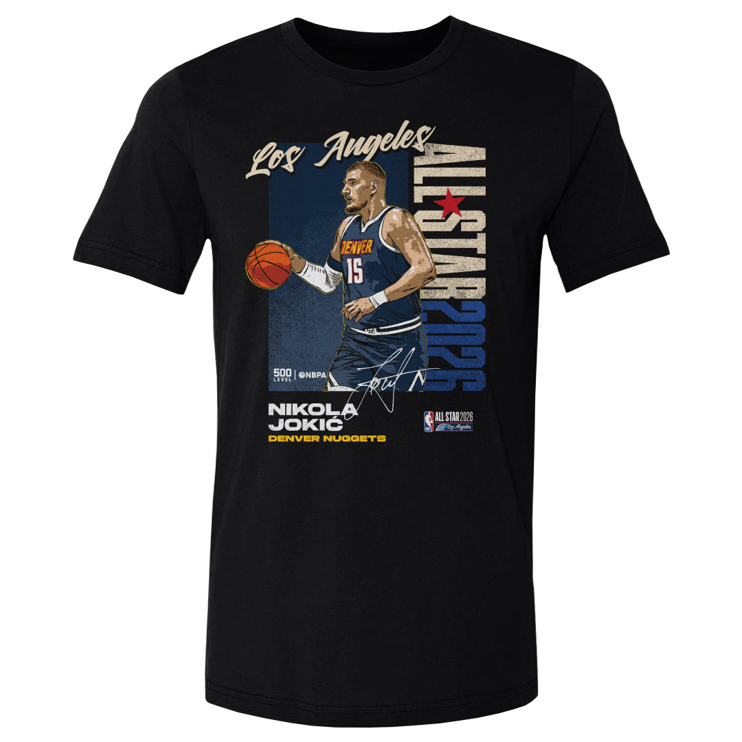 Nikola Jokic Denver Nuggets 2026 NBA All-Star Vertical WHT