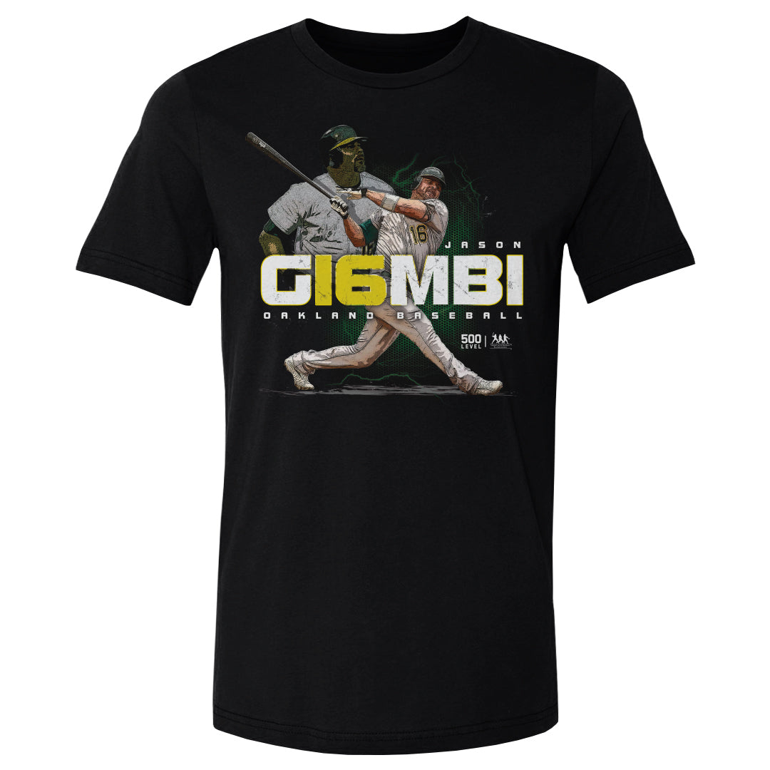 Jason Giambi Oakland Player Number WHT