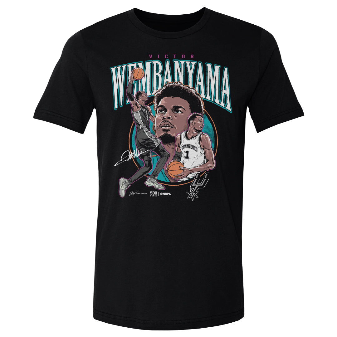 Victor Wembanyama San Antonio Spurs Trio WHT