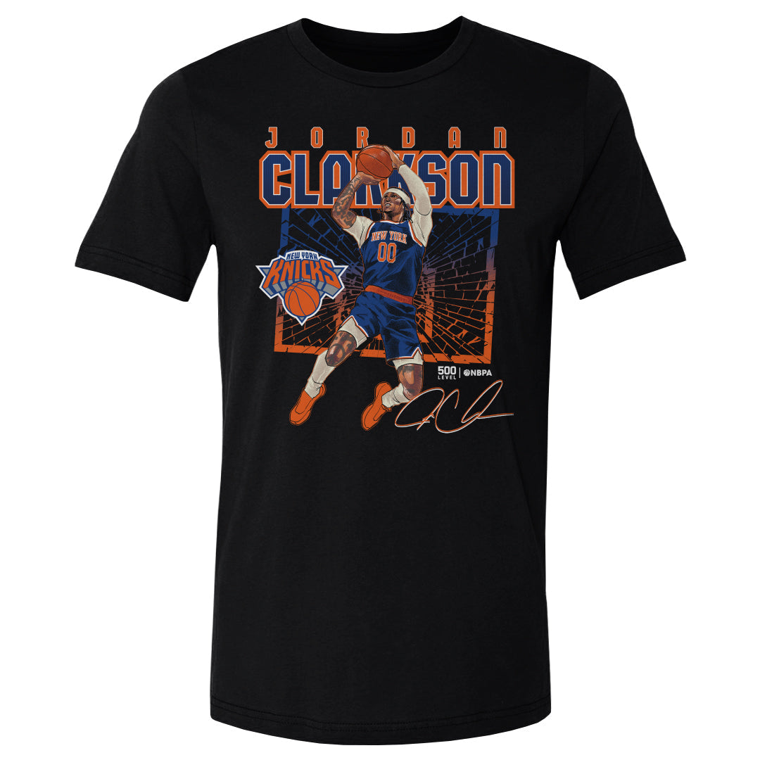 Jordan Clarkson New York Knicks Shattered WHT