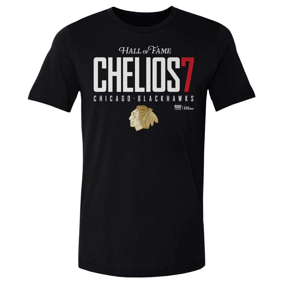 Chris Chelios Chicago Blackhawks H.O.F. Elite WHT