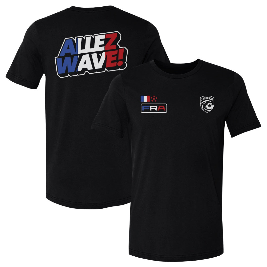 San Diego Wave FC 2026 France Let's Go Wave F&B WHT