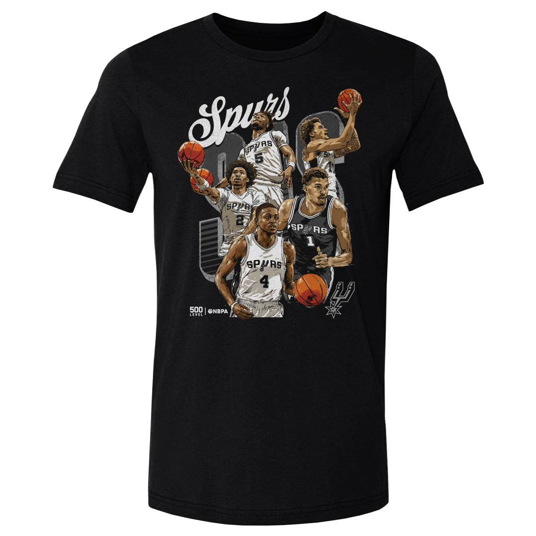 San Antonio Spurs 2025 Starting 5 WHT