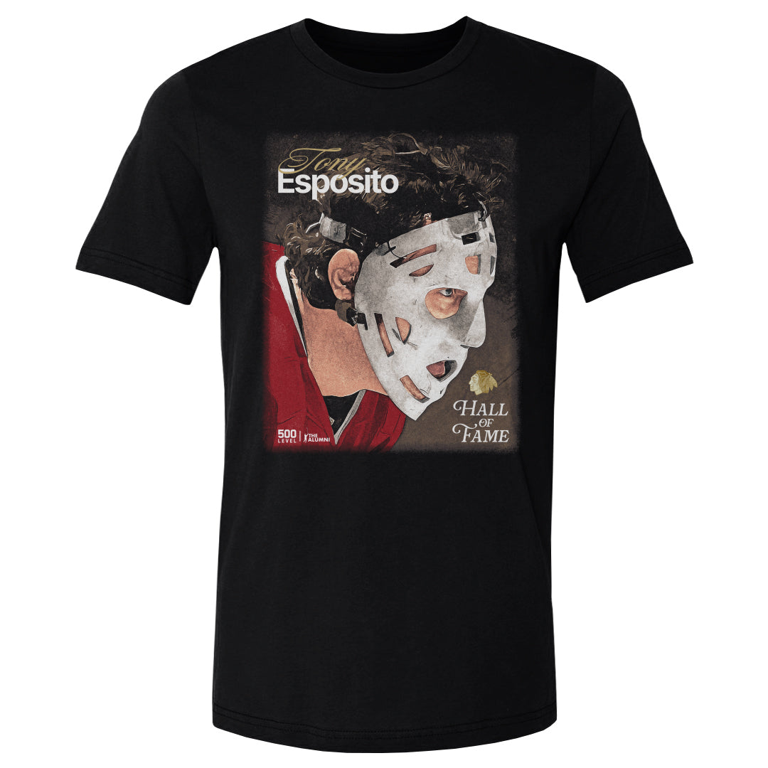 Tony Esposito Chicago Blackhawks H.O.F. Mask WHT