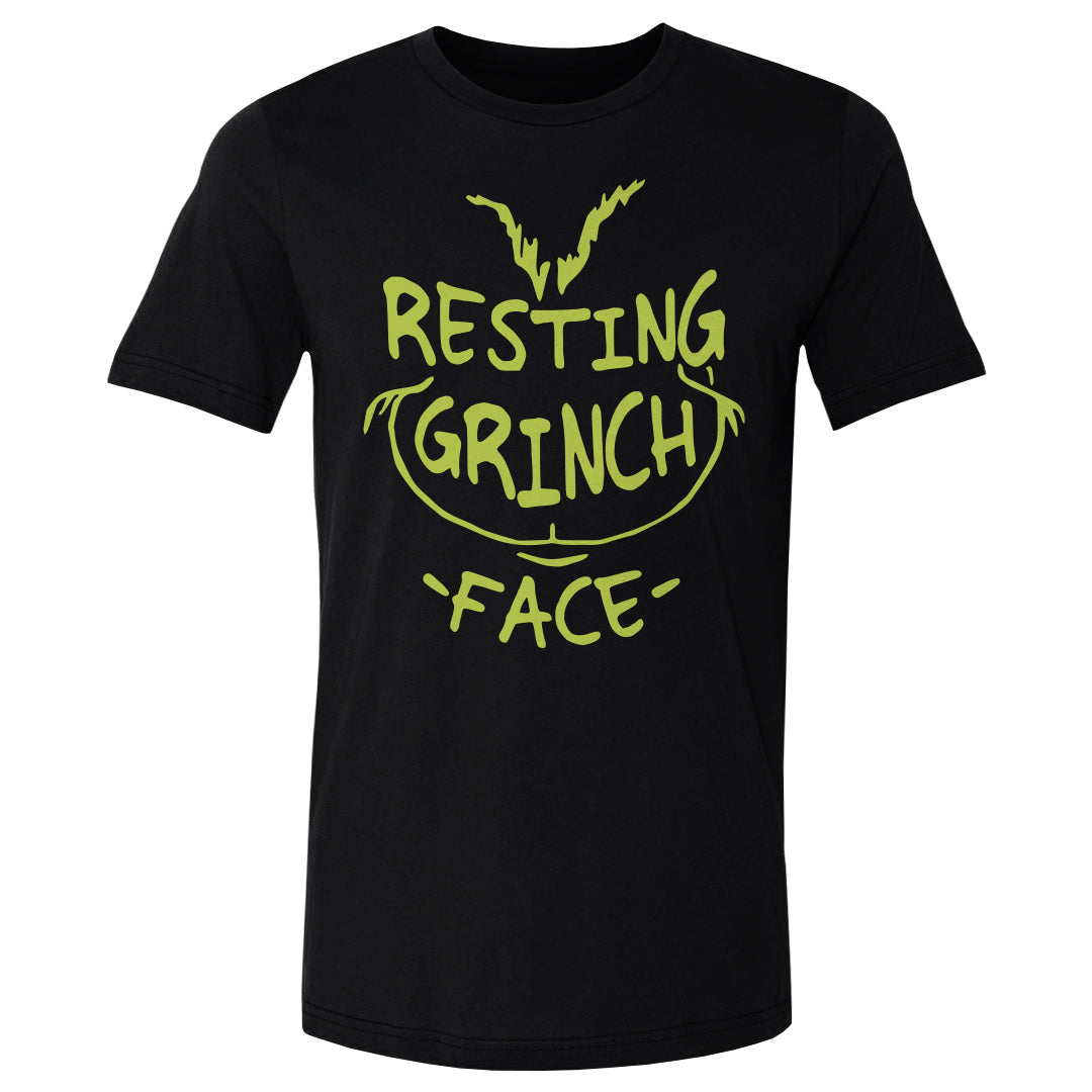 Christmas Resting Grinch Face WHT