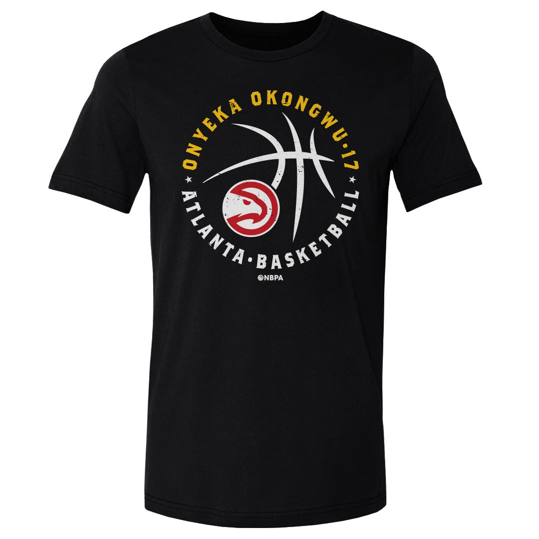 Onyeka Okongwu Atlanta Hawks Player Ball WHT