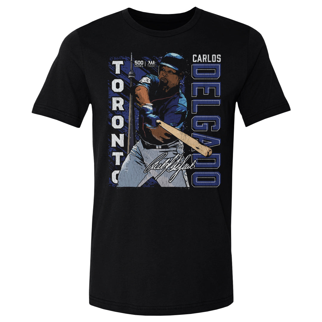Carlos Delgado Toronto Gritty WHT