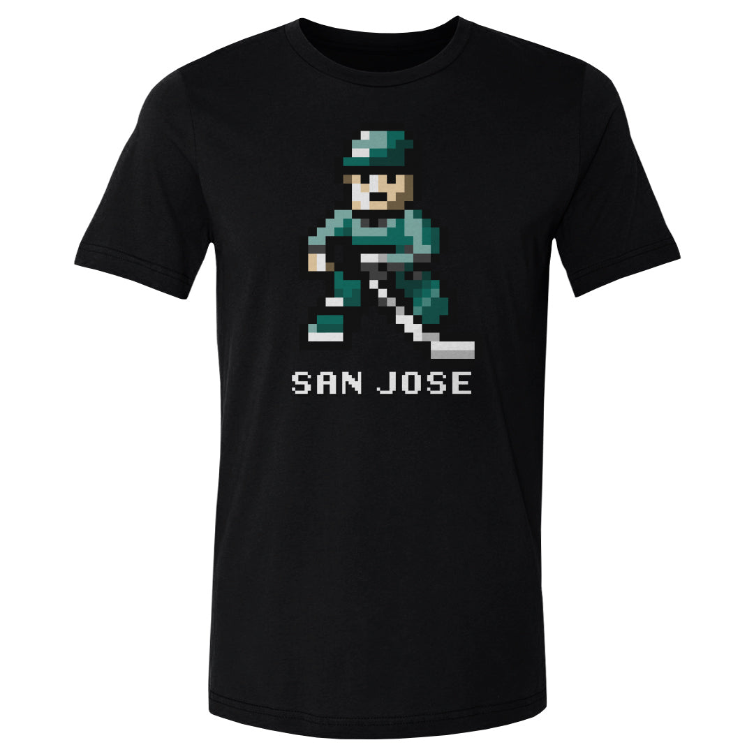 San Jose Hockey 8-bit WHT