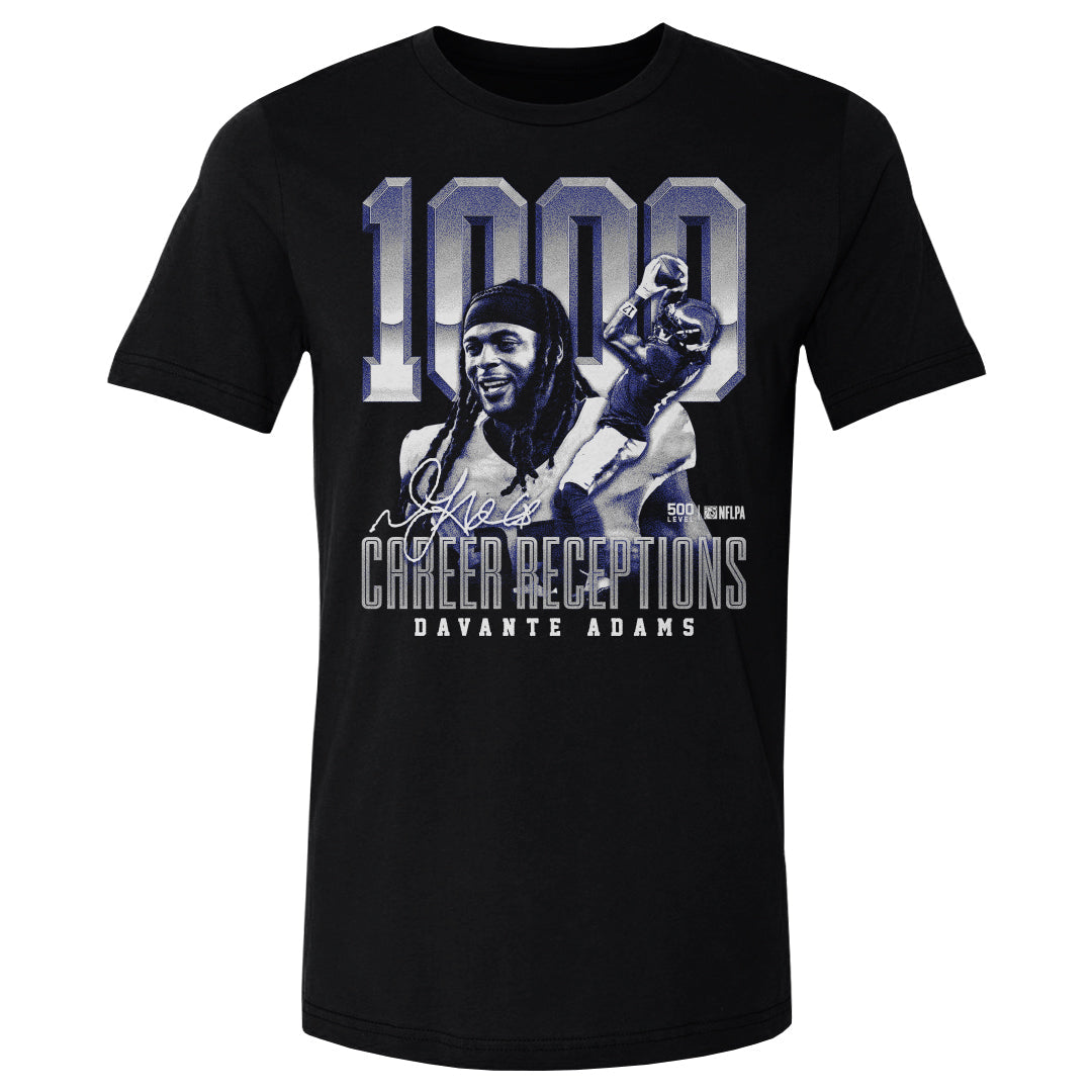Davante Adams Los Angeles R 1000 Career Receptions WHT