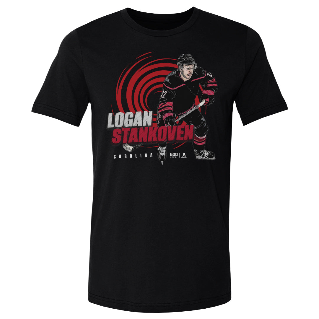 Logan Stankoven Carolina Player WHT
